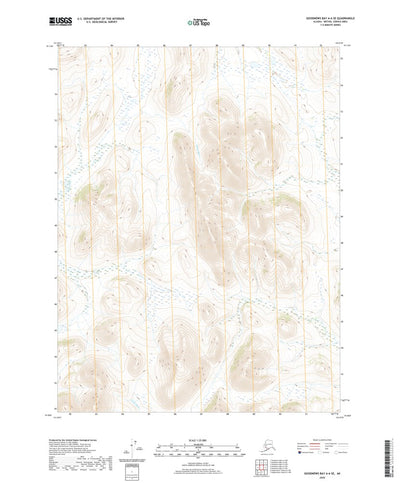 United States Geological Survey Goodnews Bay A-6 SE, AK (2020, 25000-Scale) digital map