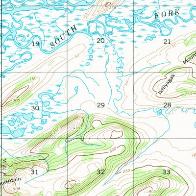 United States Geological Survey Goodnews Bay A-7, AK (1954, 63360-Scale) digital map