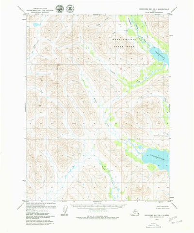 United States Geological Survey Goodnews Bay B-1, AK (1979, 63360-Scale) digital map