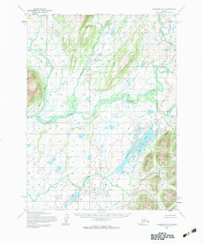 United States Geological Survey Goodnews Bay B-3, AK (1954, 63360-Scale) digital map