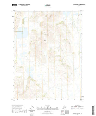 United States Geological Survey Goodnews Bay B-4 SW, AK (2020, 25000-Scale) digital map