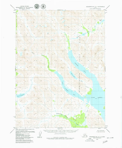United States Geological Survey Goodnews Bay C-1, AK (1979, 63360-Scale) digital map