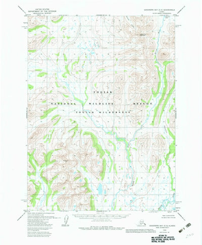 United States Geological Survey Goodnews Bay C-3, AK (1979, 63360-Scale) digital map