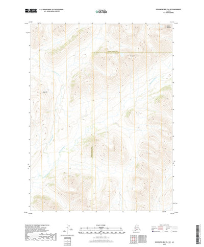 United States Geological Survey Goodnews Bay C-4 SW, AK (2020, 25000-Scale) digital map