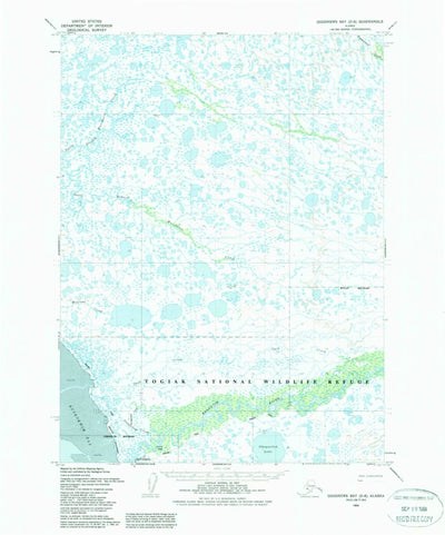 United States Geological Survey Goodnews Bay D-8, AK (1954, 63360-Scale) digital map