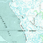 United States Geological Survey Goodnews Bay D-8, AK (1954, 63360-Scale) digital map
