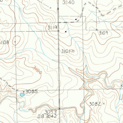 United States Geological Survey Goodnight, TX (1983, 24000-Scale) digital map