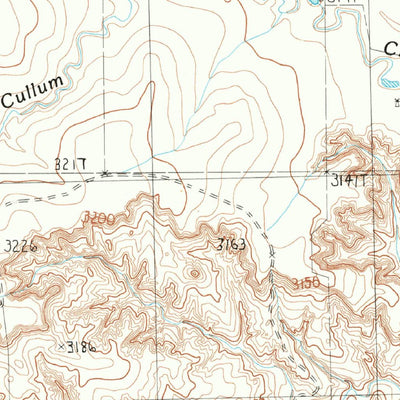 United States Geological Survey Goodnight, TX (1983, 24000-Scale) digital map