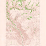 United States Geological Survey Goodnoe Hills, WA (1965, 24000-Scale) digital map