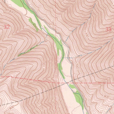 United States Geological Survey Goodnoe Hills, WA (1965, 24000-Scale) digital map