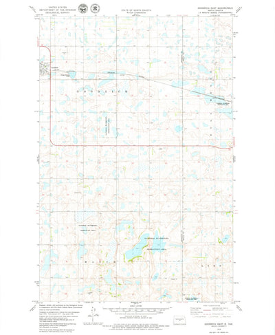 United States Geological Survey Goodrich East, ND (1978, 24000-Scale) digital map
