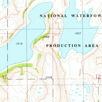 United States Geological Survey Goodrich East, ND (1978, 24000-Scale) digital map