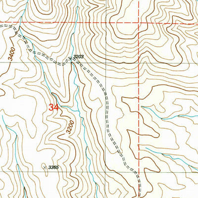 United States Geological Survey Goodrich, ID (2004, 24000-Scale) digital map