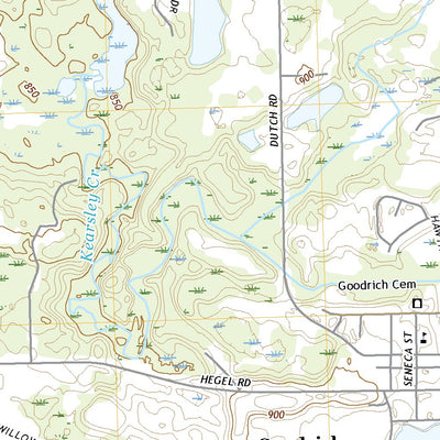 United States Geological Survey Goodrich, MI (2019, 24000-Scale) digital map