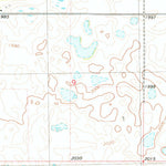 United States Geological Survey Goodrich SW, ND (1978, 24000-Scale) digital map