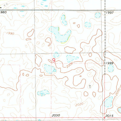 United States Geological Survey Goodrich SW, ND (1978, 24000-Scale) digital map