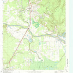 United States Geological Survey Goodrich, TX (1984, 24000-Scale) digital map