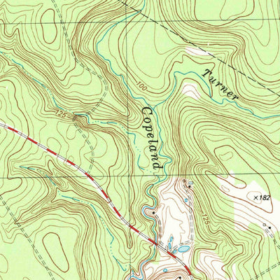 United States Geological Survey Goodrich, TX (1984, 24000-Scale) digital map