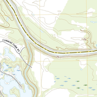 United States Geological Survey Goodrich, TX (2019, 24000-Scale) digital map