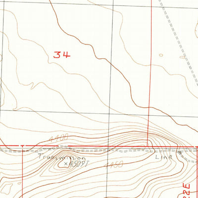 United States Geological Survey Goodrich Well, OR (1984, 24000-Scale) digital map