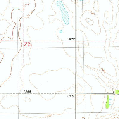 United States Geological Survey Goodrich West, ND (1978, 24000-Scale) digital map