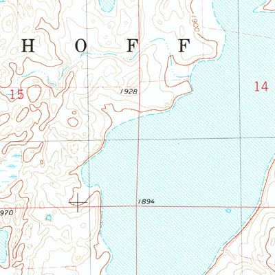 United States Geological Survey Goodrich West, ND (1978, 24000-Scale) digital map