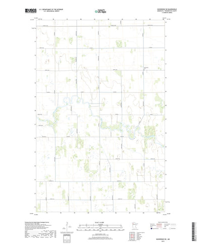 United States Geological Survey Goodridge SW, MN (2019, 24000-Scale) digital map
