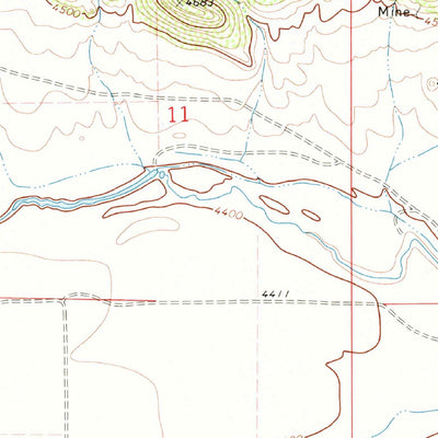 United States Geological Survey Goodson School, NM-OK-CO (1972, 24000-Scale) digital map