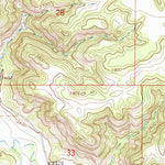 United States Geological Survey Goodspeed Butte, MT (1966, 24000-Scale) digital map