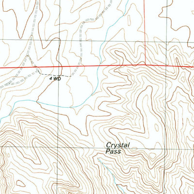 United States Geological Survey Goodsprings, NV (1989, 24000-Scale) digital map