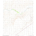 United States Geological Survey Goodwell NE, OK (1973, 24000-Scale) digital map