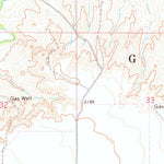 United States Geological Survey Goodwell NE, OK (1973, 24000-Scale) digital map