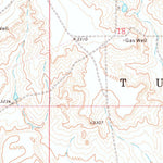 United States Geological Survey Goodwell NW, OK (1973, 24000-Scale) digital map