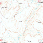 United States Geological Survey Goodwell, OK (1973, 24000-Scale) digital map