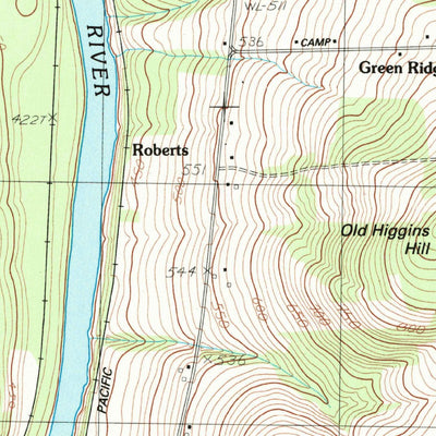 United States Geological Survey Goodwin, ME (1984, 24000-Scale) digital map
