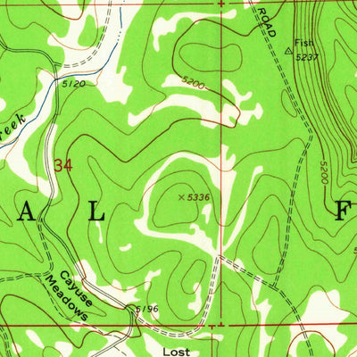 United States Geological Survey Goodwin Meadows, ID (1963, 24000-Scale) digital map
