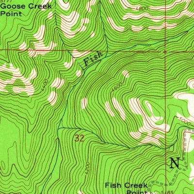 United States Geological Survey Goodwin Meadows, ID (1963, 24000-Scale) digital map