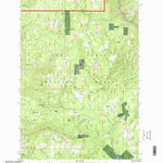 United States Geological Survey Goodwin Meadows, ID (1995, 24000-Scale) digital map
