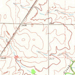United States Geological Survey Goodwin, OK (1970, 24000-Scale) digital map