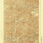 United States Geological Survey Goodwin Peak, OR (1943, 62500-Scale) digital map