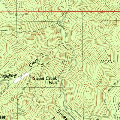 United States Geological Survey Goodwin Peak, OR (1984, 24000-Scale) digital map