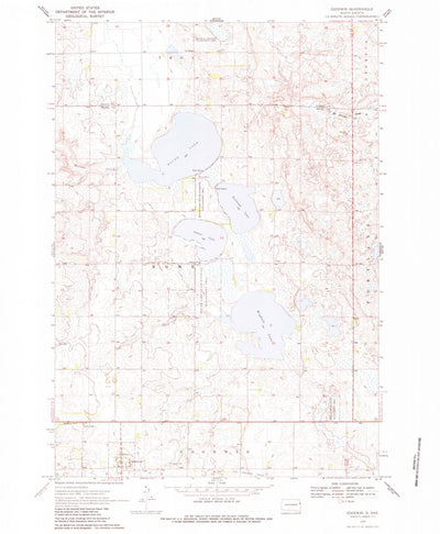 United States Geological Survey Goodwin, SD (1970, 24000-Scale) digital map