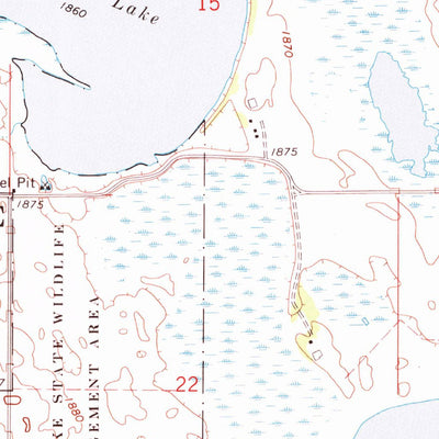 United States Geological Survey Goodwin, SD (1970, 24000-Scale) digital map