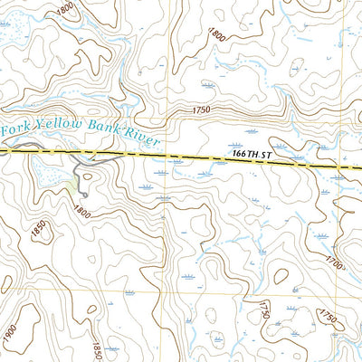 United States Geological Survey Goodwin, SD (2021, 24000-Scale) digital map