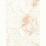 United States Geological Survey Goose Bill Butte, MT (1970, 24000-Scale) digital map