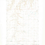 United States Geological Survey Goose Bill Butte NW, MT (1970, 24000-Scale) digital map