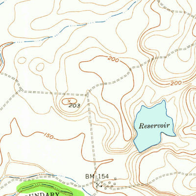 United States Geological Survey Goose Creek, CA (1953, 24000-Scale) digital map