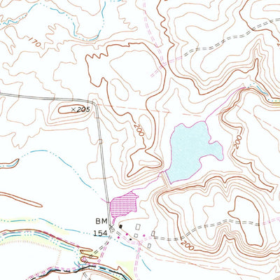United States Geological Survey Goose Creek, CA (1968, 24000-Scale) digital map