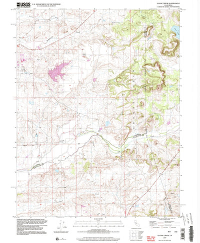 United States Geological Survey Goose Creek, CA (1997, 24000-Scale) digital map