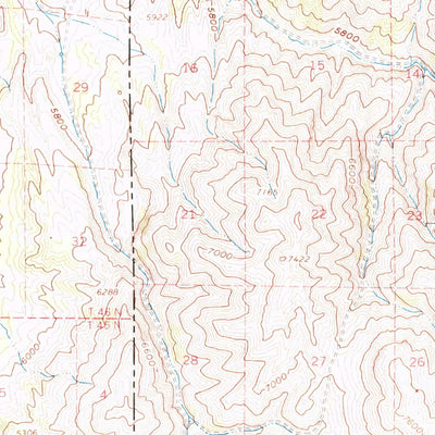 United States Geological Survey Goose Creek, NV-UT-ID (1961, 62500-Scale) digital map